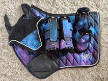 Load image into Gallery viewer, Saddle Pad Set with Jump Boots GALAXY