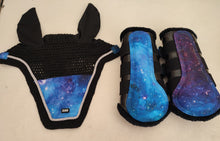 Load image into Gallery viewer, CLEARANCE PRICE! Brushing Boots + Bonnet GALAXY