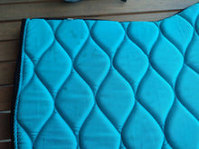 Load image into Gallery viewer, *Clearance Saddle Pad Set with Brushing Boots + bonnet Turquoise