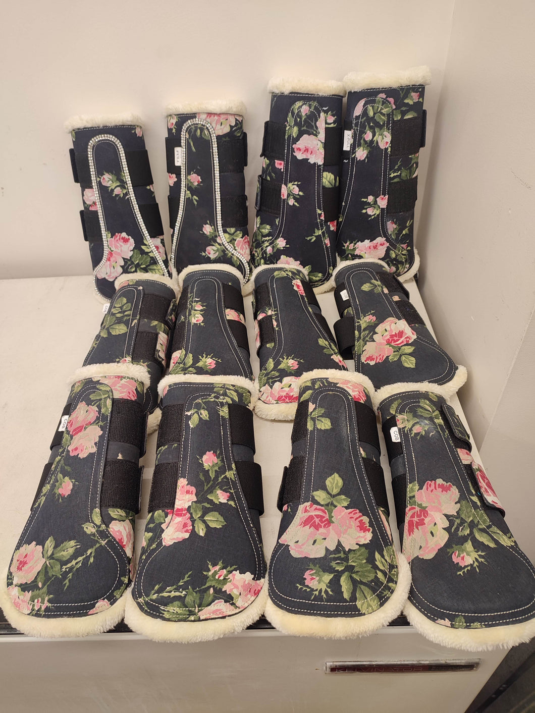 Floral Brushing Boots x9 pairs for Katrina