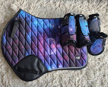 Load image into Gallery viewer, CLEARANCE PRICE! Saddle Pad with Boots GALAXY